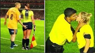 Esto Sucede Cuando el Arbitro es una Chica Hermosa