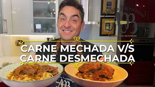 CARNE MECHADA VERSUS CARNE DESMECHADA - Alvaro Barrientos