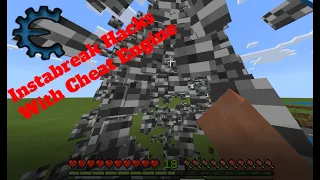 Minecraft Instabreak Hacks with Cheat Engine! (Tutorial)