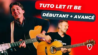Apprends LET IT BE à la guitare 🎸 - TUTO DÉBUTANT & AVANCÉ 🎤