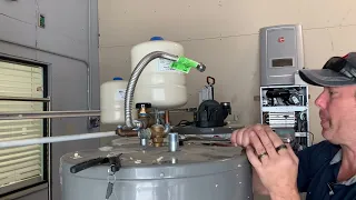 Rheem water heater anode rod removal