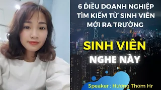 SINH VIÊN MỚI TỐT NGHIỆP viết CV XIN VIỆC thế nào, Doanh nghiệp cần gì từ sinh viên chưa kinh nghiệm