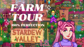 Stardew Valley - Farm Tour 100% (no mods/year 10)