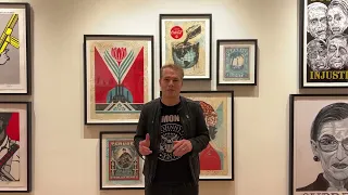 Shepard Fairey invites you to view his exhibition at Laguna Art Museum