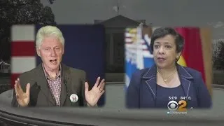 Bill Clinton Meets With Loretta Lynch