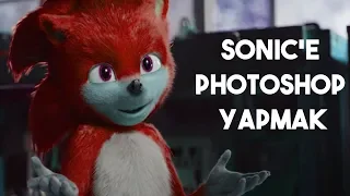 Sonic'in Fragmandaki Görüntüsünü Photoshop ile Düzeltmek