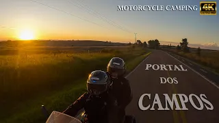 O Paraná também da um Show de Natureza - Moto Camping Portal dos Campos - Motorcycle Camping 4K