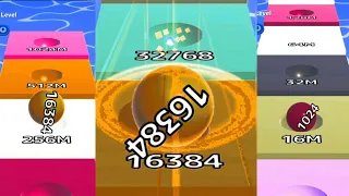MAX LEVELS - Ball Run Infinity vs Effects vs Satisfying iOS Android all levels gameplay walkthrough