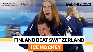Finland beat Switzerland to win women's ice hockey bronze | 2022 Winter Olympics