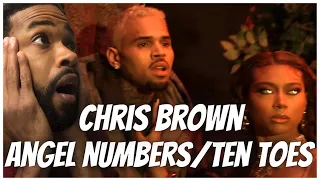 Chris Brown - Angel Numbers / Ten Toes (Official Video) Reaction