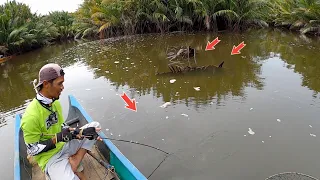 Inilah Spot Mancing Ikan Kakap Anti Zonk -- Casting, Jigging, & Trolling di Muara Sungai Mahakam