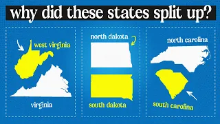 Why Did Some American States Split In Two?