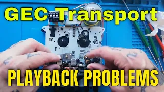 GEC multitrack cassette transport | 4 | playback troubleshooting | porta one two 05 MT2X MT3X X-15