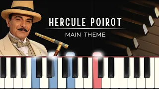 Hercule Poirot Main Theme | MIDI | piano sheets | synthesia tutorial