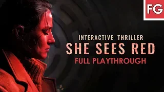 SHE SEES RED Full Playthrough [No Commentary - English]