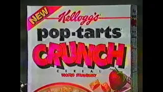 1995 Pop-Tarts Crunch Cereal Commercial