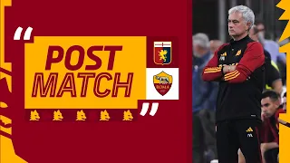 JOSÉ MOURINHO | POST MATCH INTERVIEW | GENOA-ROMA