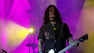 Hollywood Vampires Ovo Hydro Glasgow July 12th 2023 assume clips and films songs