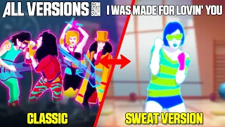 JUST DANCE COMPARISON - I WAS MADE FOR LOVIN' YOU [ALL VERSIONS]