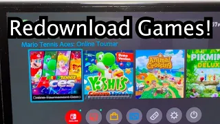 Nintendo Switch: How to Download Purchased Games & DLC - Redownload from eShop!