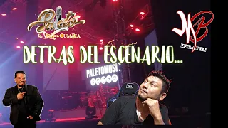 el detrás de escenario de paleto - la voz de la cumbia -