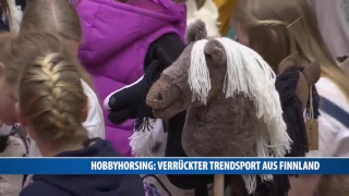 "Hobby Horsing": Verrückter Trendsport aus Finnland