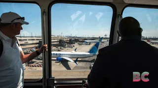 United Airlines flight catches fire just before takeoff halting arrivals at Chicago O’Hare