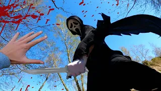 GHOSTFACE VS PARKOUR IN REAL LIFE | SCARY MOVIE