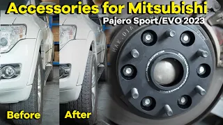 Accessories for Mitsubishi Pajero Sport/EVO 2023 | What Size Wheel Spacers Do I Need? | BONOSS