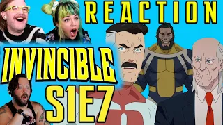 THEY KILLED HIM AGAIN!?! INVINCIBLE S1E7 Reaction!