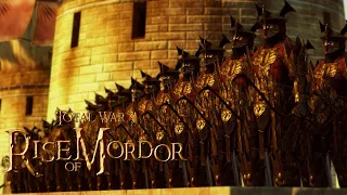 THE ARMIES OF GONDOR ASSEMBLE! - Total War Rise of Mordor Multiplayer Siege