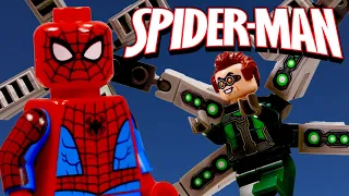 Spider Man vs Doctor Octopus! (FUNNY!) | Brickology Stop Motion