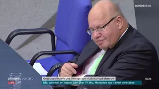 Bundestagsdebatte zum Außenwirtschaftsrecht am 18.06.20.