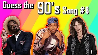 Guess the Song - 90's #6 | QUIZ