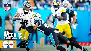 Pittsburgh Steelers vs. Carolina Panthers | 2022 Week 15 Game Highlights