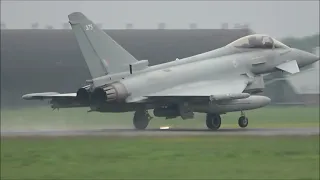 Part 2, A very busy Thursday afternoon at RAF Coningsby, 16th May 2024. 17+ Typhoons flew.