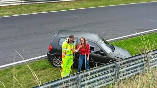 Crash Nürburgring Nordschleife Unfall Touristenfahrten Polo 6n1 GTI BTG