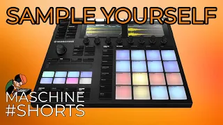 HOW TO: Sample Yourself In Maschine // 3 easy steps to make and change your own samples #shorts