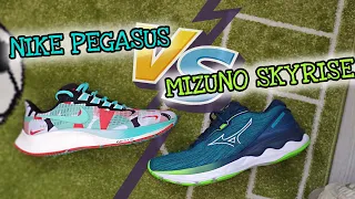 Сравнил Nike Pegasus 37, 39 и Mizuno Skyrise 3