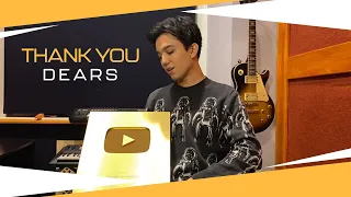 Dimash got a golden YouTube button | Димаш получил золотую кнопку YouTube