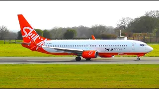 Plane Spotting at London Luton Airport, LTN | Mid-day Rush, 19-02-24