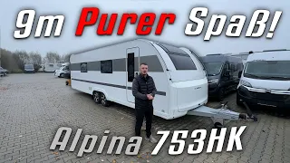 Platz für die ganze Familie und mehr! Adria Alpina 753 HK