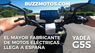 Yadea G5S. El mayor fabricante de motos eléctricas llega a España #motoeletrica #yadea #electrical