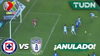 ¡NO CUENTA! Ángel Sepúlveda marca y lo anulan | Cruz Azul 0-1 Pachuca | Liga Mx - CL2024 J1 | TUDN