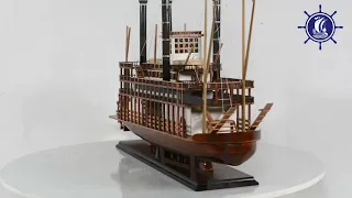 King Mississipi museum-quality ship model from Old Modern Handicrafts