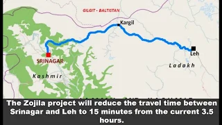 Asia's Largest & Smartest Road Tunnel in Kashmir- Zojila Tunnel