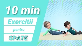 Exercitii pentru SPATE (sport pentru copii)