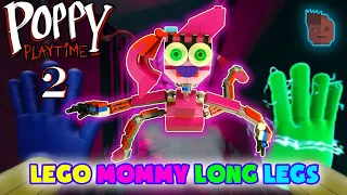 lego MOMMY LONG LEGS TUTORIAL | Лего ДЛИННОНОГАЯ МАМОЧКА ТУТОРИАЛ | lego poppy 2| POPPY PLAYTIME 2 |