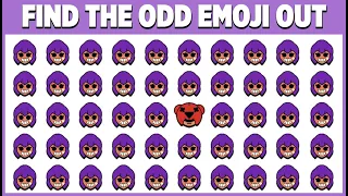 HOW GOOD ARE YOUR EYES #2 l Find The Odd Emoji Out l Emoji Puzzle Quiz