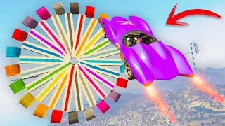 CARRERA INCREIBLE!! EL SALTO MAS DIFICIL DEL MUNDO! - GTA V ONLINE